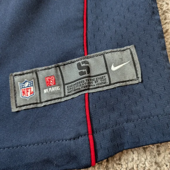 NFL Kids Navy and White Patriots Jersey - Picture 5 of 6